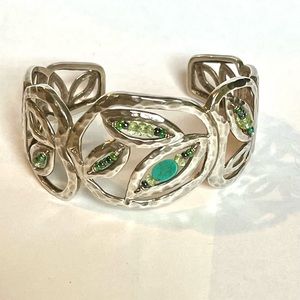 Silpada Sterling Silver Cuff Bracelet (Garden Party)